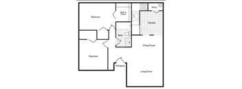 Richland, WA Maple Ridge 3 bedroom 1 bath
