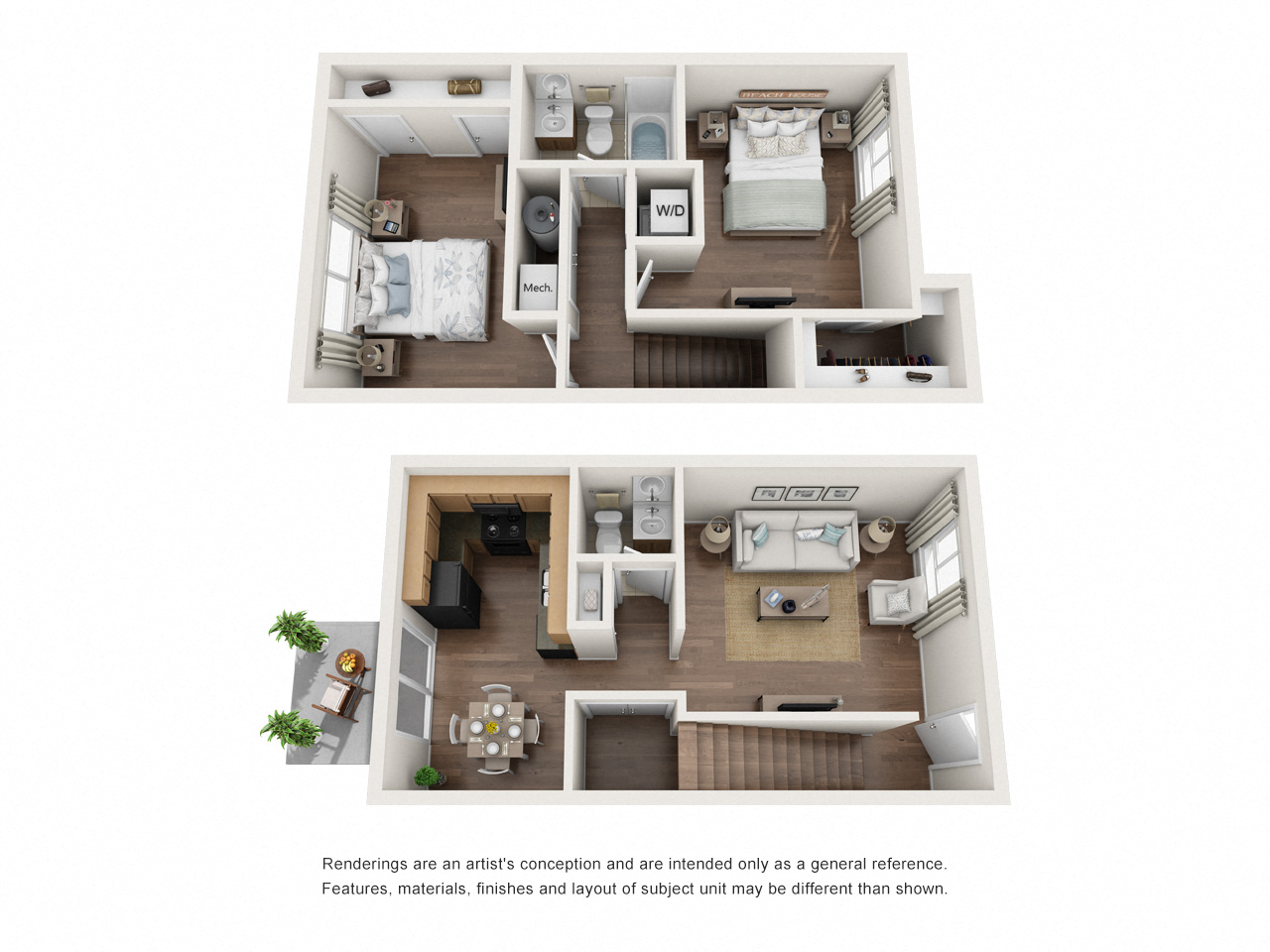 Buckroe Pointe_2 Bedroom