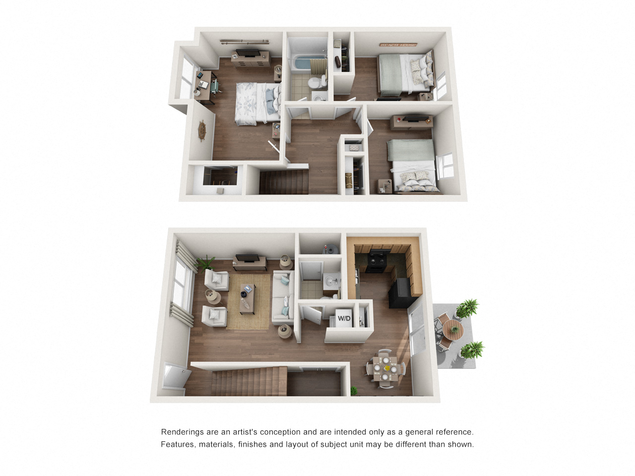 Buckroe Pointe_3 Bedroom