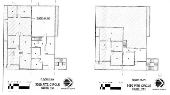 Sierra Business Center Floor Plan Example B