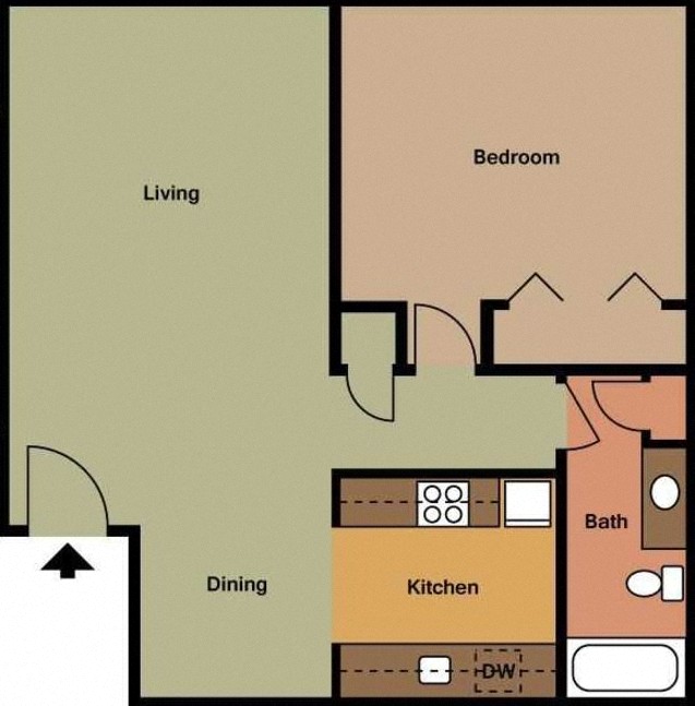 7458 Crosscreek Drive 1-2 Beds Apartment, Condo, Townhouse for Rent - Photo Gallery 18