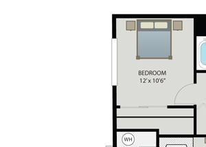 Cantata 2 Bed 2 Bath Floor Plan Cantata 2 Bed 2 Bath Floor Plan