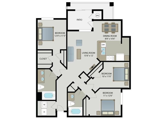 The Heights at Chino Hills Apartments, 16675 Slate Drive, Chino Hills