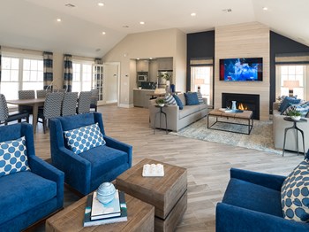Living room with sofa Living room with sofa at Greenwich Oaks, Greenwich, CT, 06831 - Photo Gallery 3