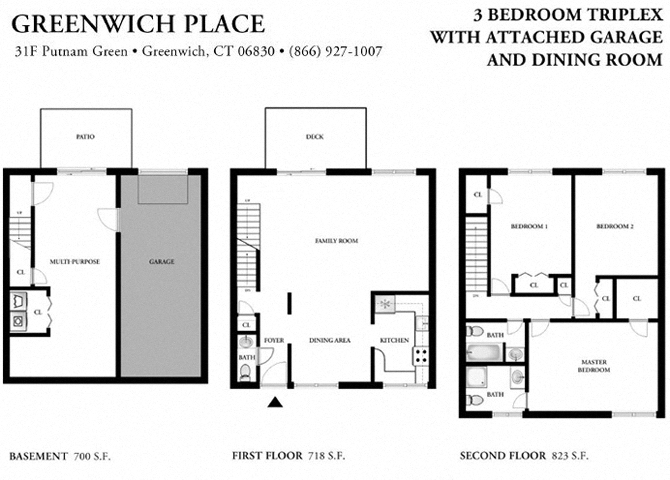 Floor Plans Of Greenwich Place In Greenwich Ct