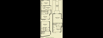 4 Bedroom 2 Bathroom Floor Plan at The Commons of McLean, McLean, 22102