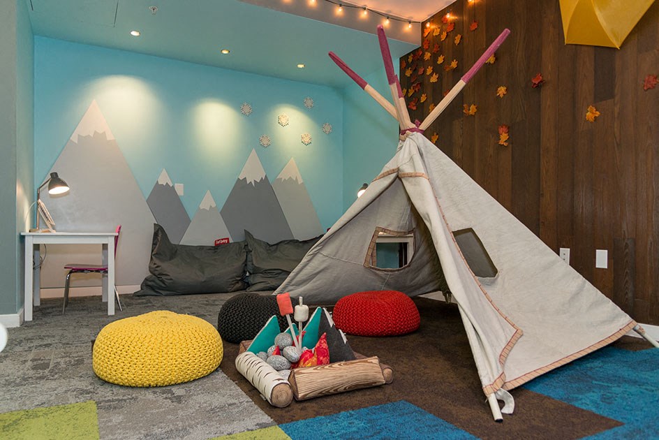 Play area for children, at Wentworth House,North Bethesda, 20852