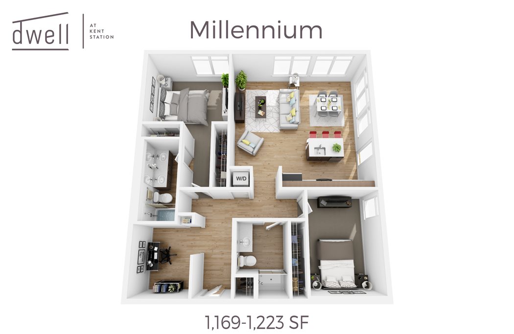 Millennium Two Bedroom Two Bath