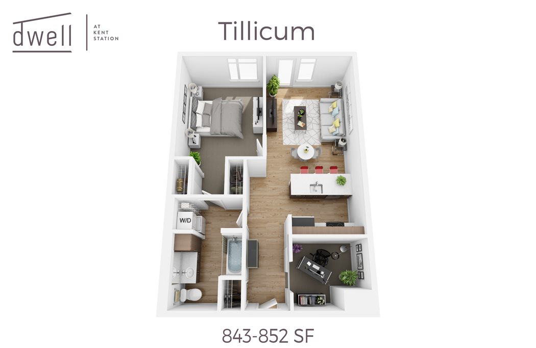 Tillicum One Bedroom One Bath