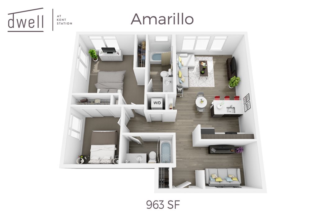 Amarillo Two Bedroom Two Bath