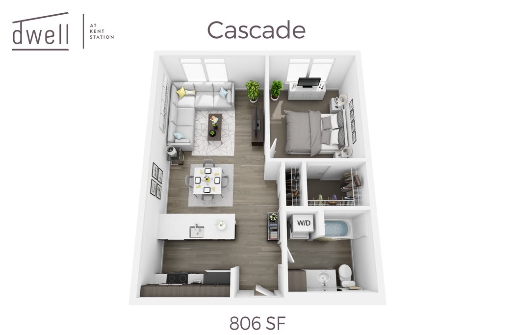Cascade One Bedroom One Bath