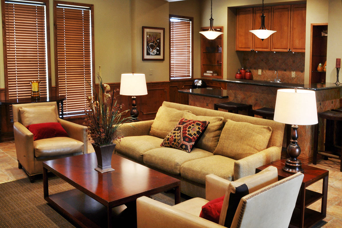 Clubhouse Lounge at Apartments for Rent in Thornton on Washington St