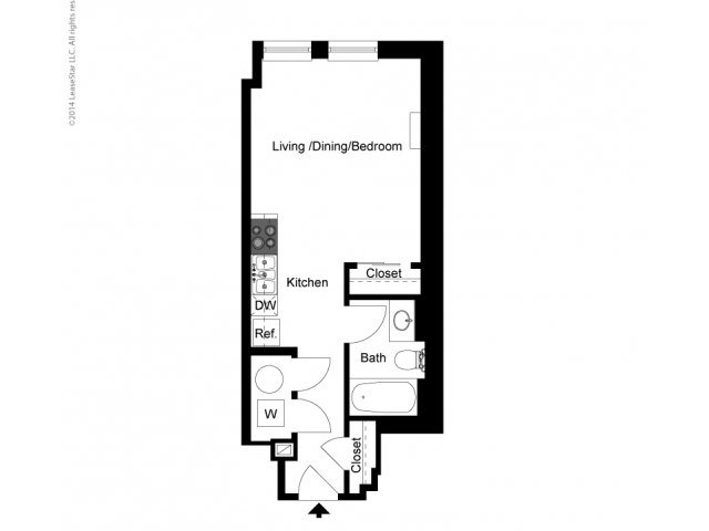 Studio A Floor Plan Studio A Floor Plan