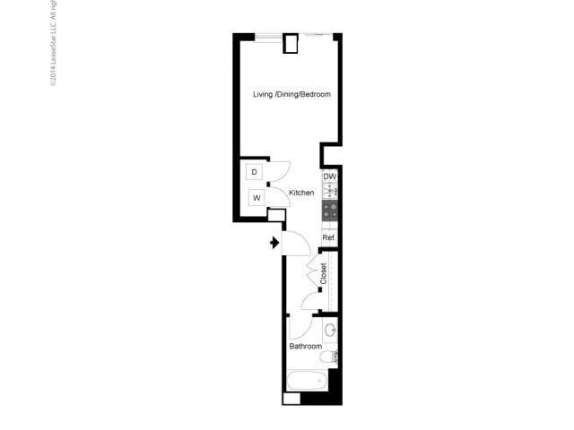 Studio B Floor Plan Studio B Floor Plan