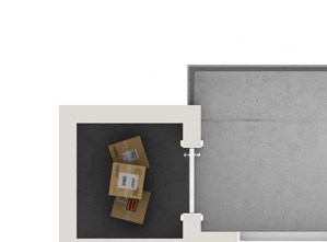 Oak Floorplan - 3 bed, 2 bath, 1,187 square feet. Oak Floorplan - 3 bed, 2 bath, 1,187 square feet.