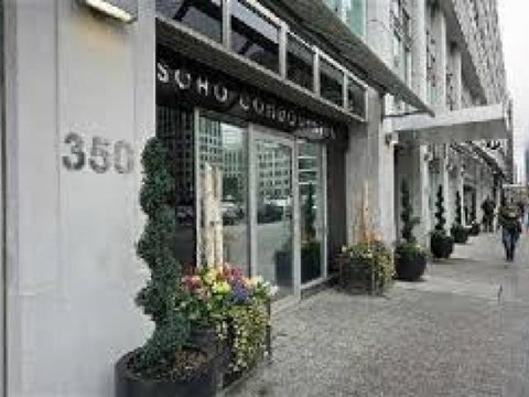 A building with the number 350 on it.