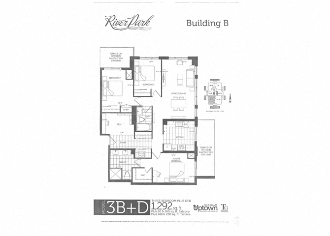 3 Bedroom + Den