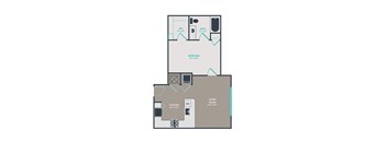 A2.1 Floor Plan at Link Apartments® West End, South Carolina