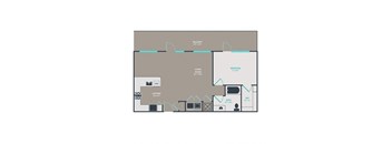 A3 Floor Plan at Link Apartments® West End, South Carolina, 29601