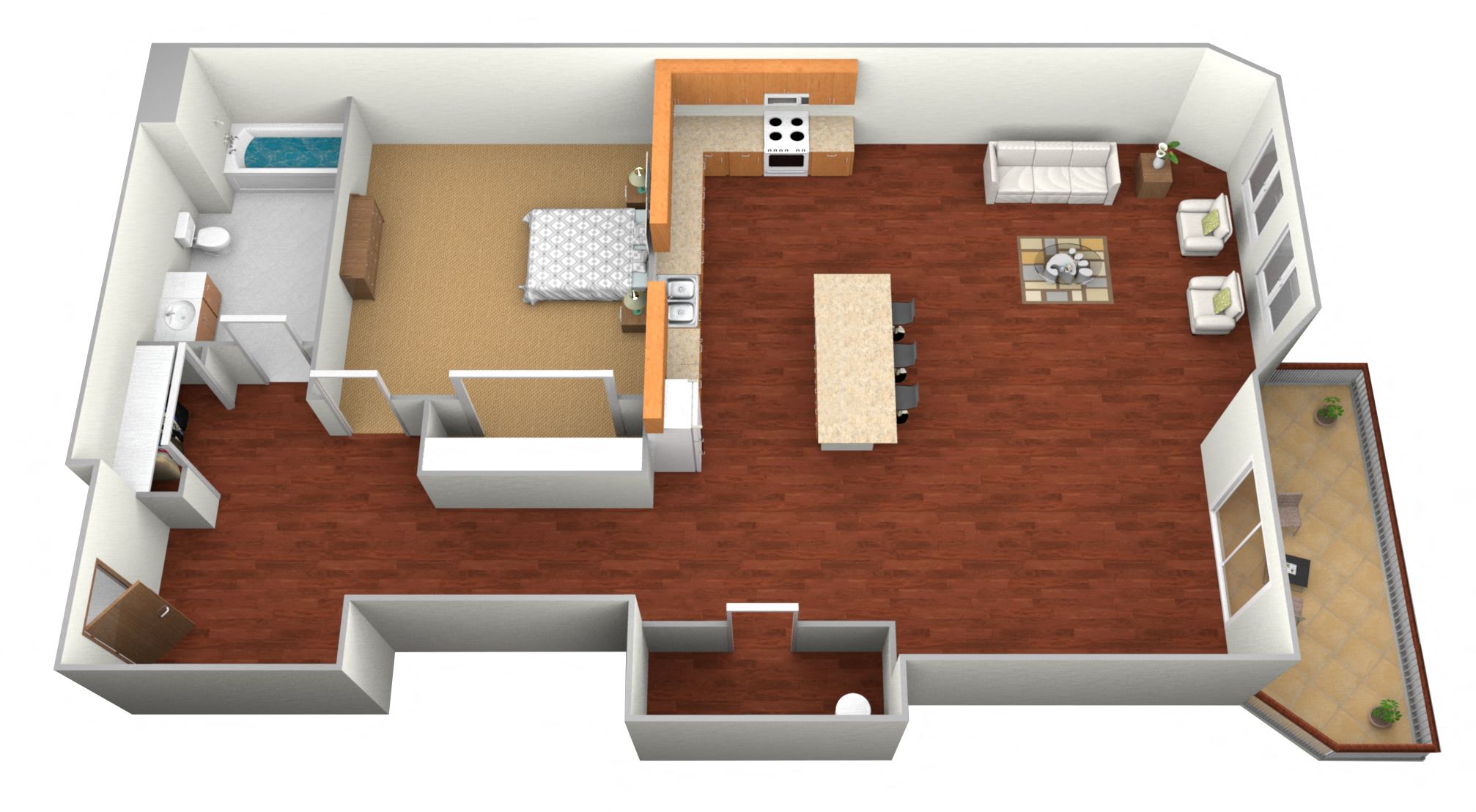 1 bed 1 bath at Kassenborg, Moorhead, 56560