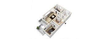Ross Island Floorplan at Russellville Commons, Portland, OR, 97216
