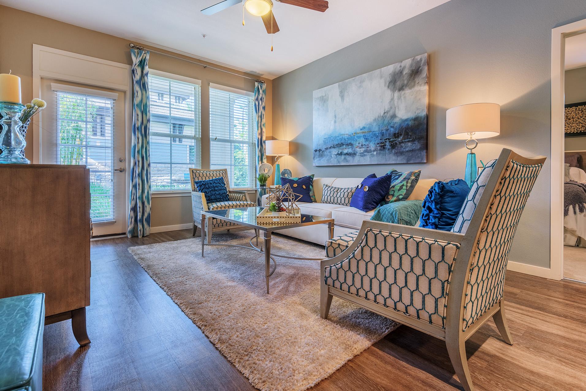 Nona Park Village Apartments - living room interior