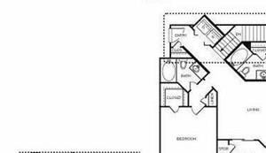 Palomino 2 Bedroom 2 Bath Floorplan Palomino - 2 Bedroom 2 Bath Floor Plan Layout - 1172 Square Feet