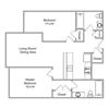 Two Bedroom, Two Bathroom
