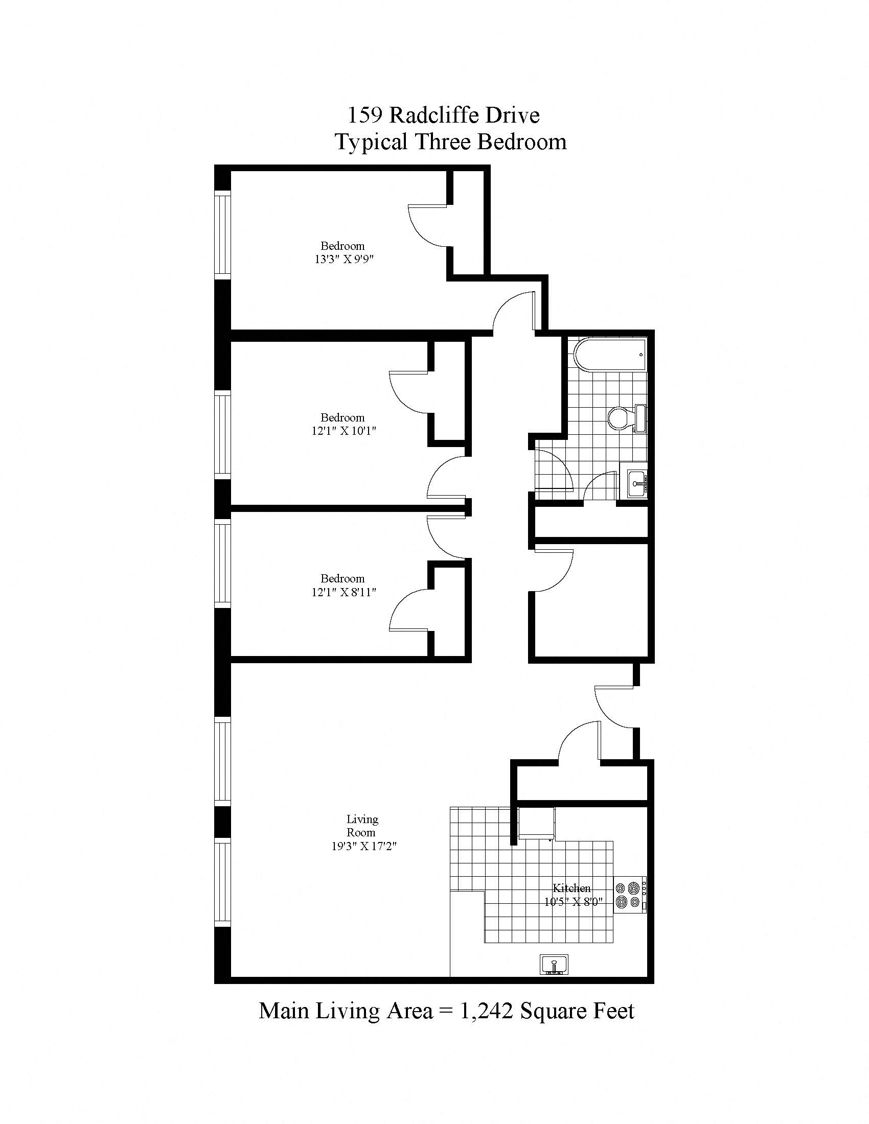 Three Bedroom