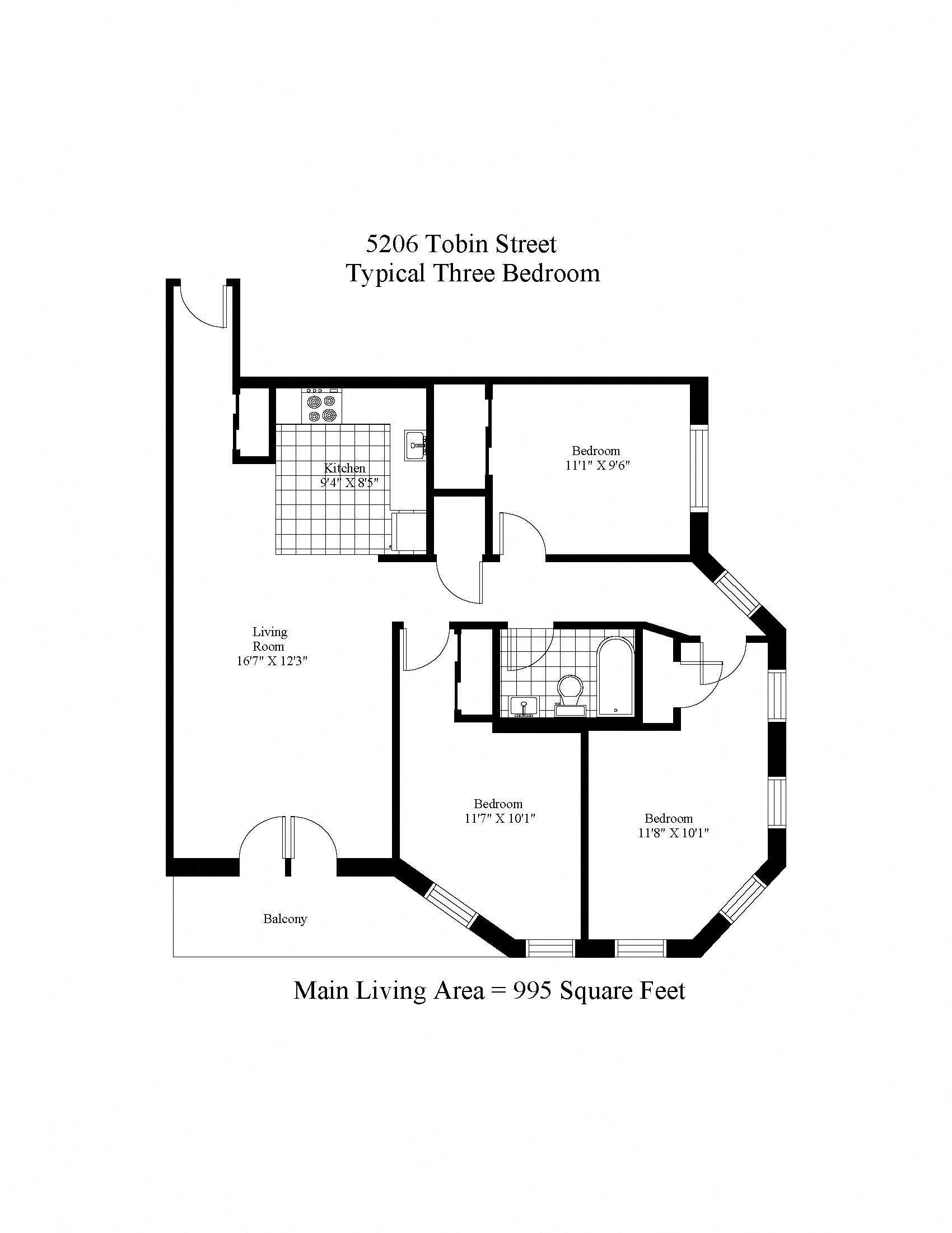 Three Bedroom