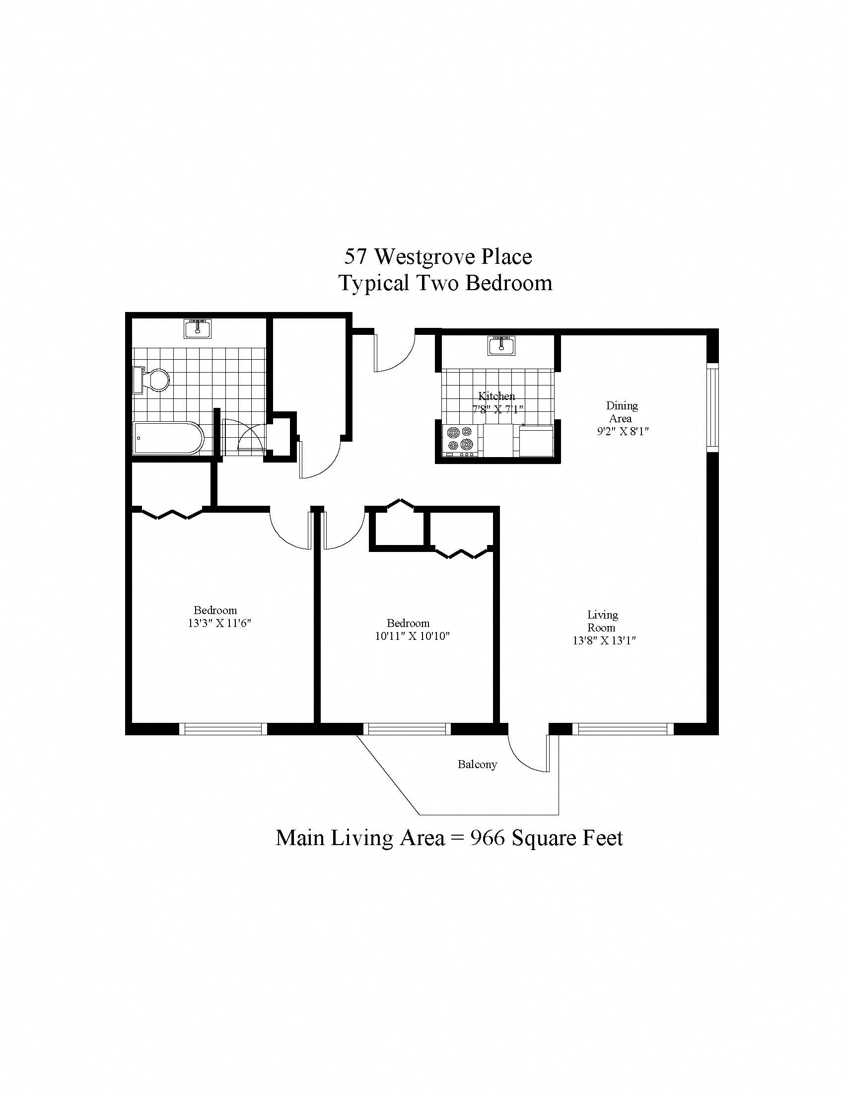 Two Bedroom