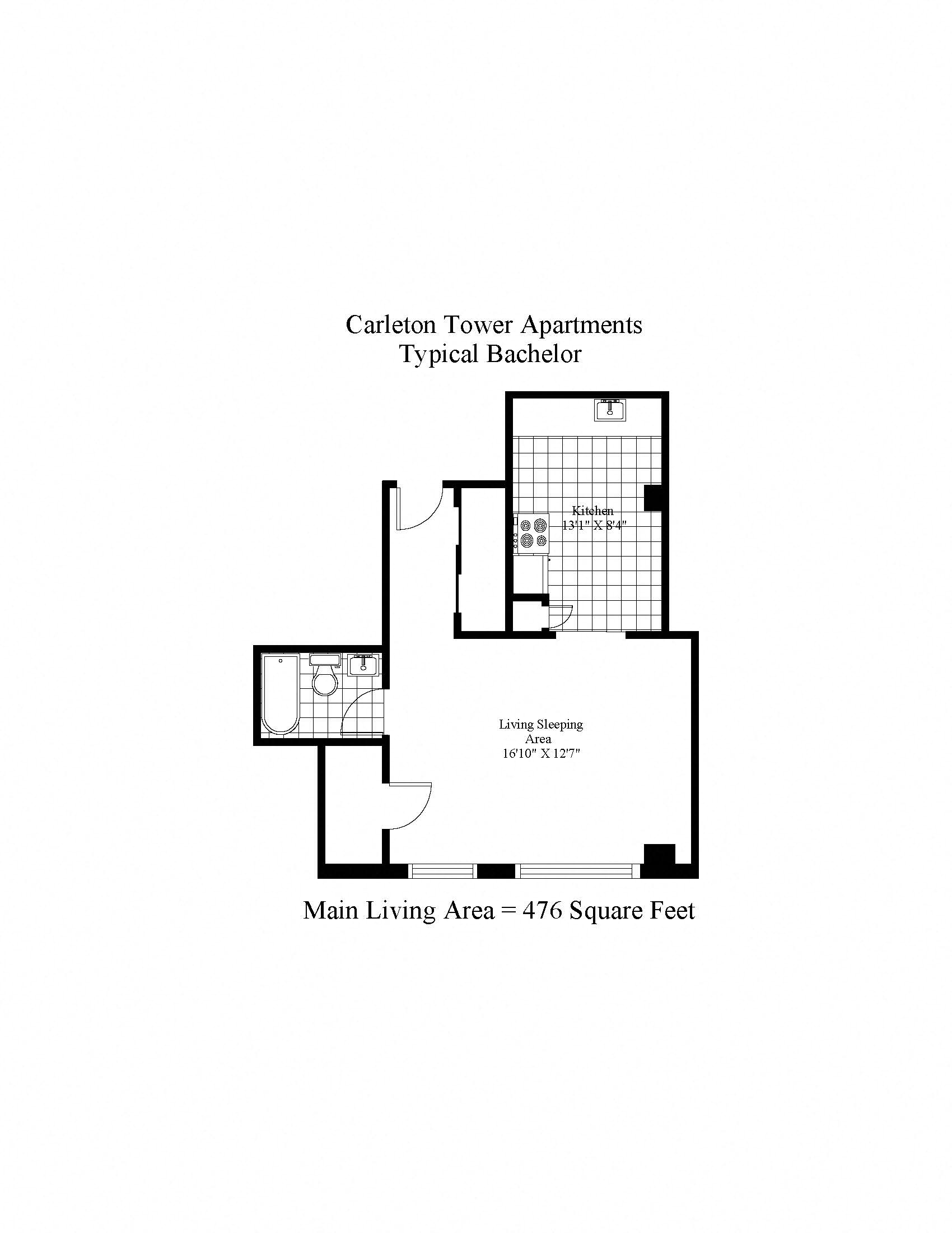 Carleton Tower Bachelor A Image