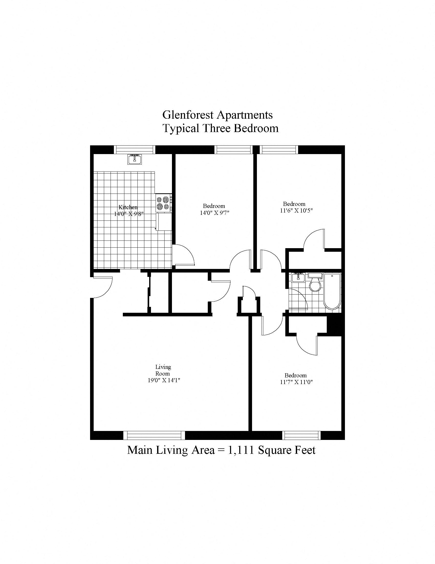Three Bedroom