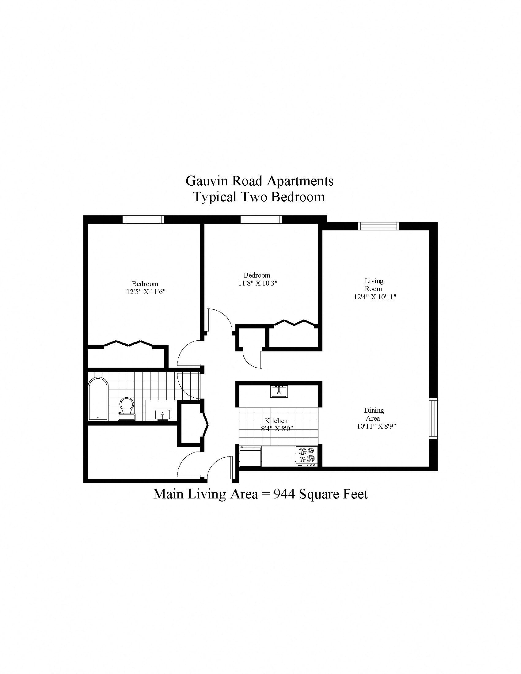 Gauvin Road Two Bedroom B Image