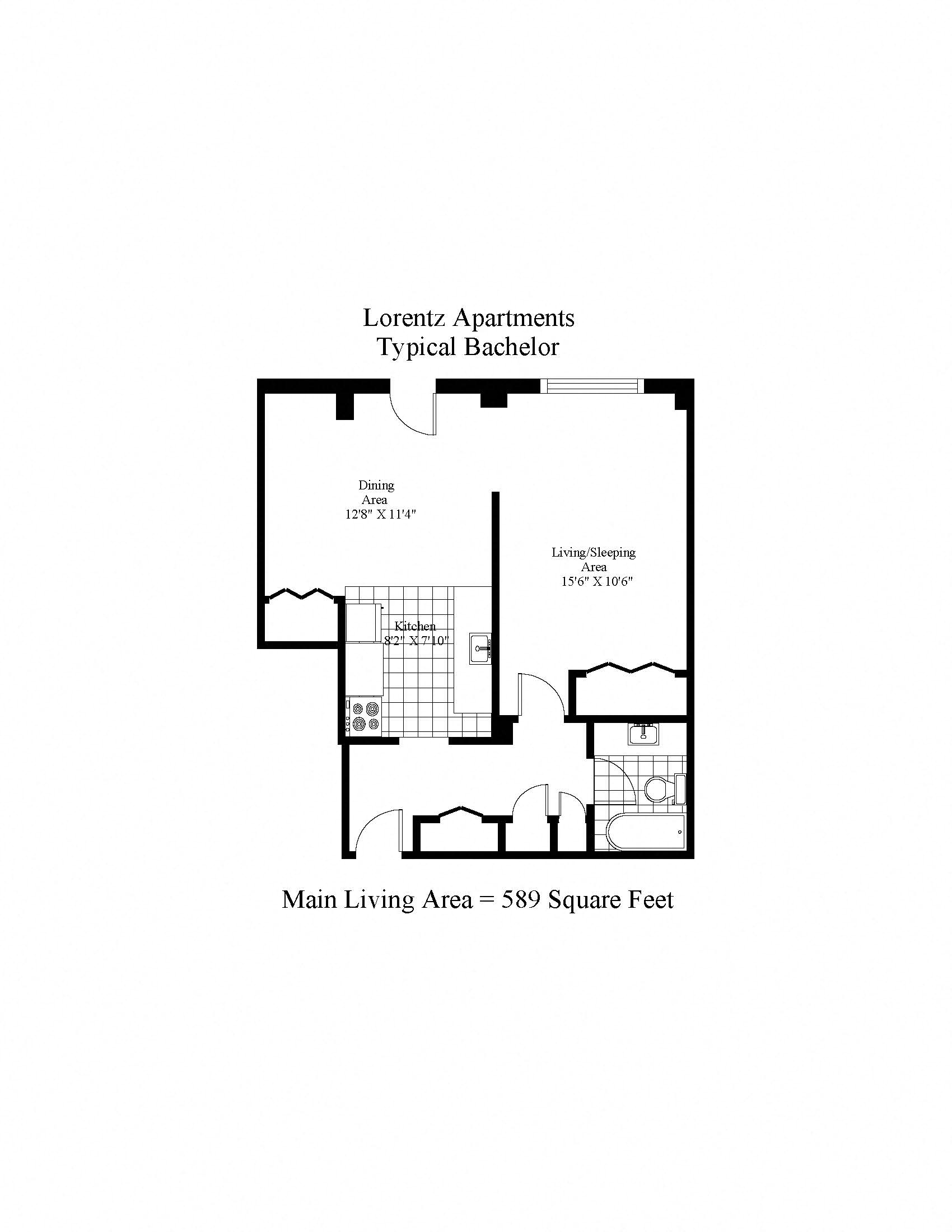 Lorentz Apartments Bachelor Image