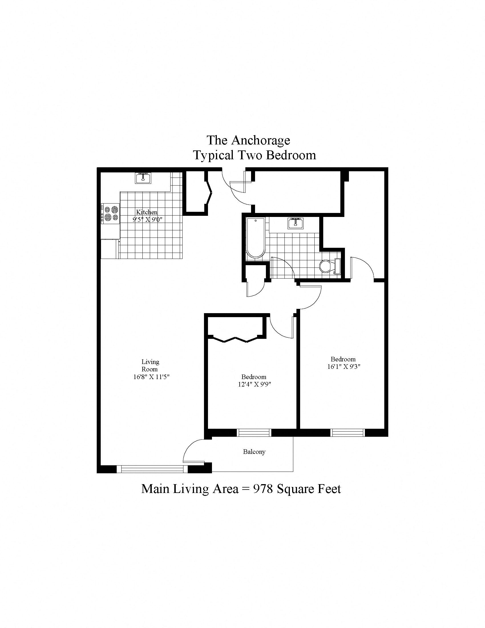 The Anchorage Two Bedroom Image