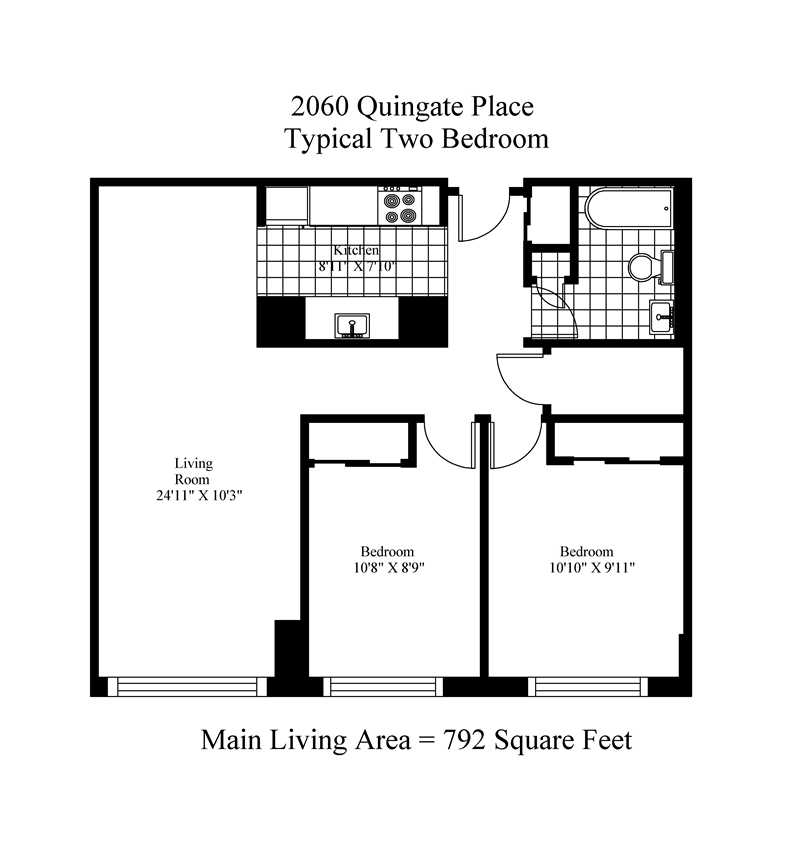 2060 Quingate Place Studio-3 Beds Apartment for Rent - Photo Gallery 28