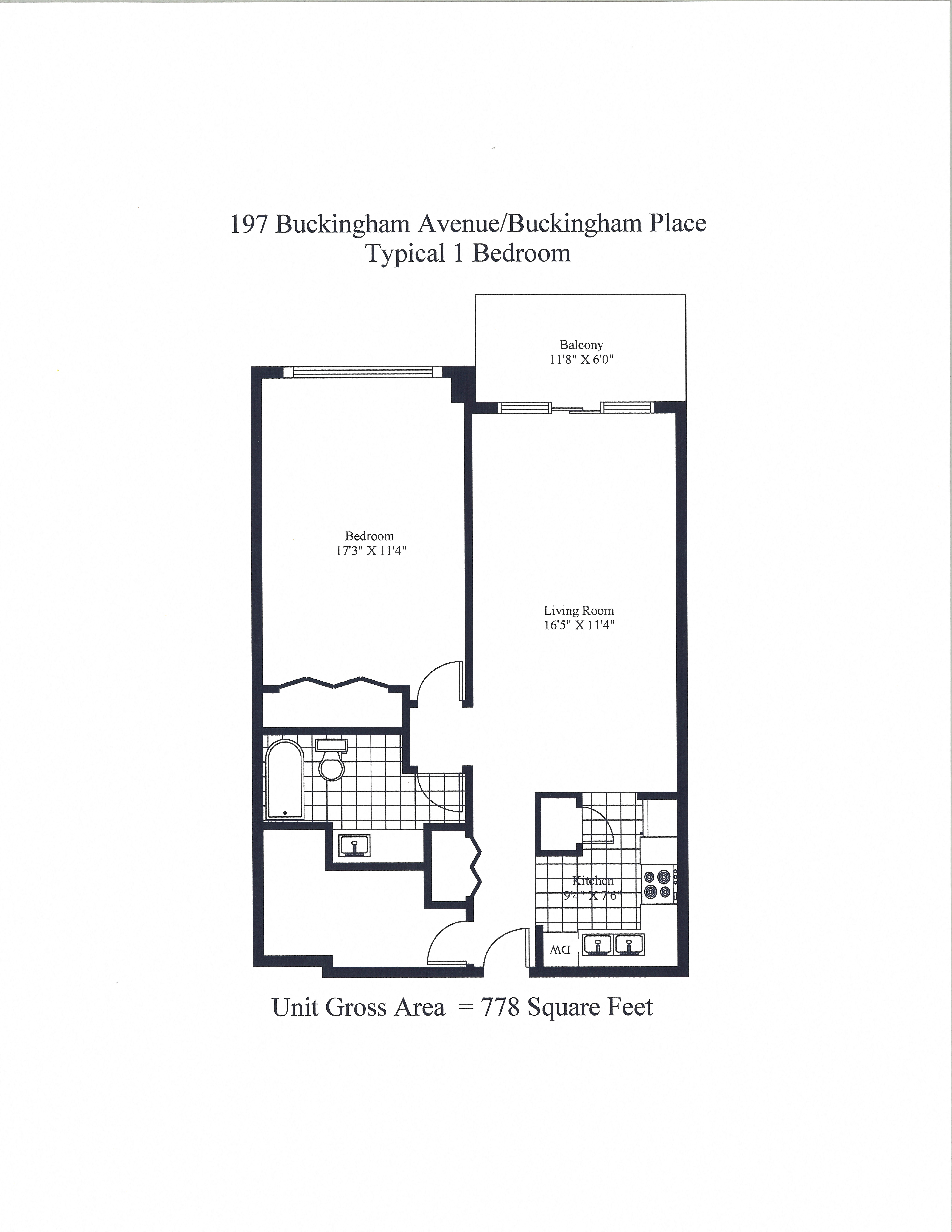 Buckingham Avenue One Bedroom Image