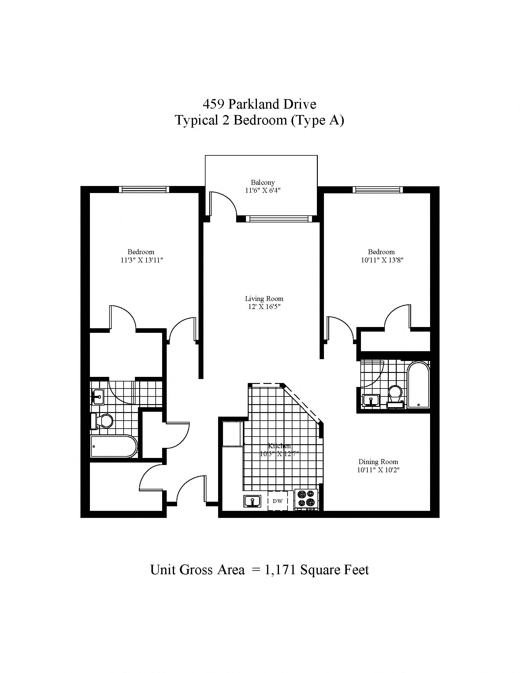 Paxton Place 2 Bedroom