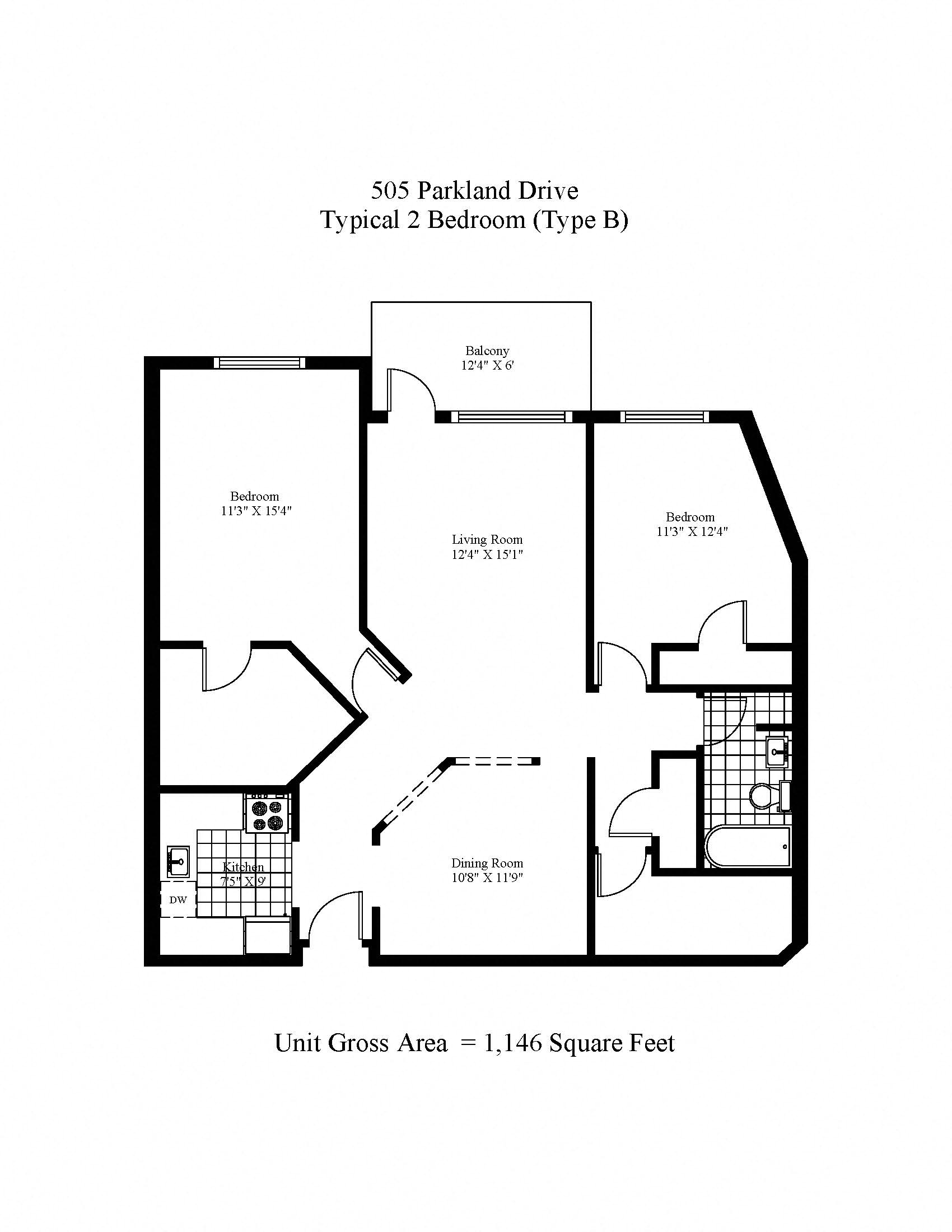 Glenbourne Gate 2 Bedroom