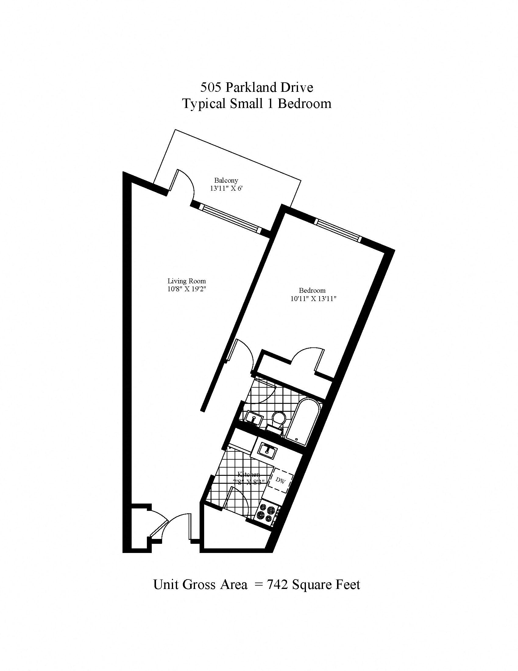 Glenbourne Gate 1 Bedroom