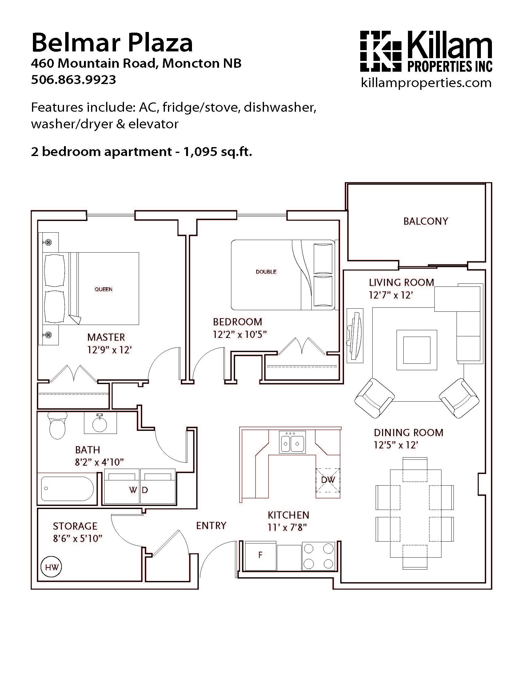 Belmar Plaza Two Bedroom Image