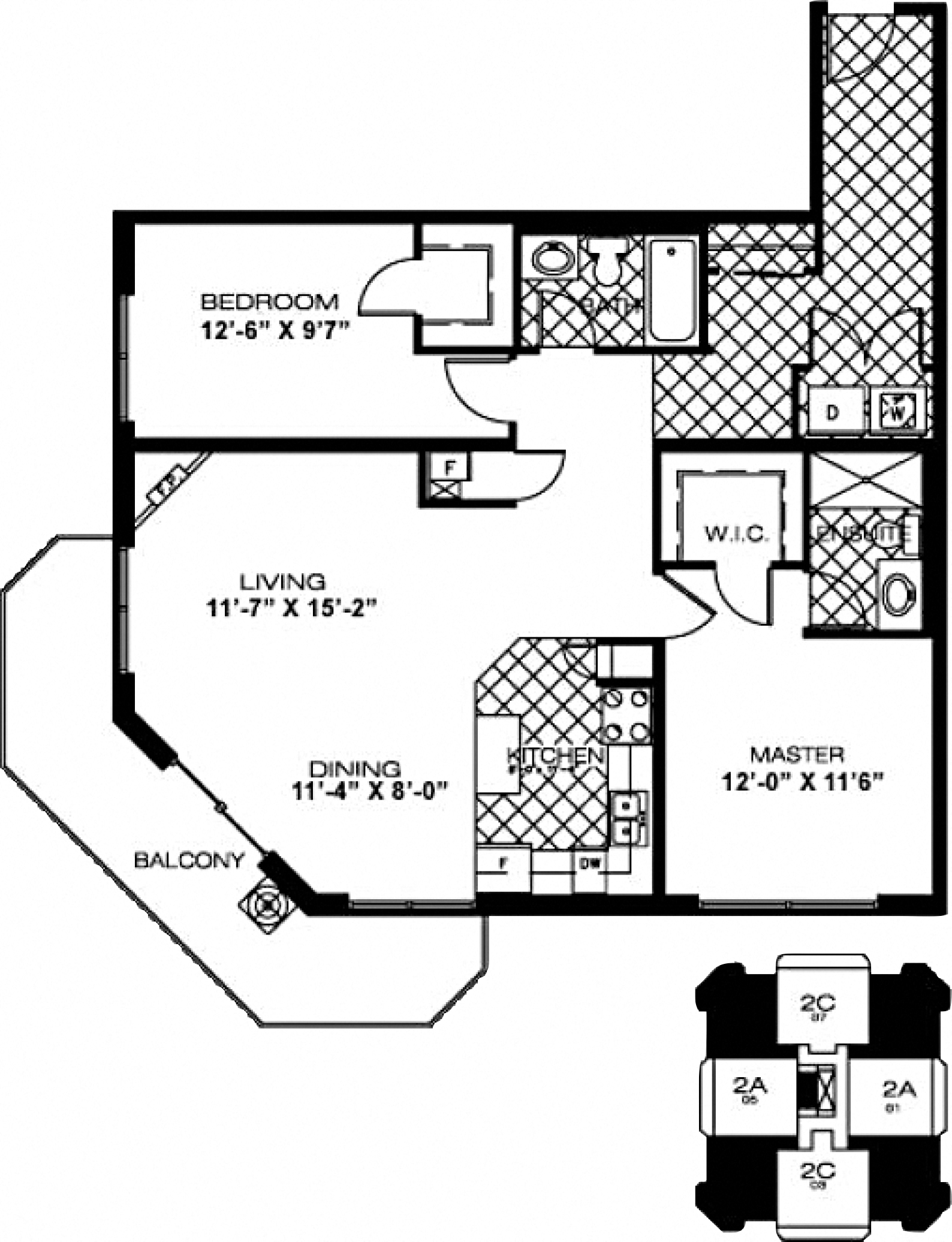 2 Bedroom