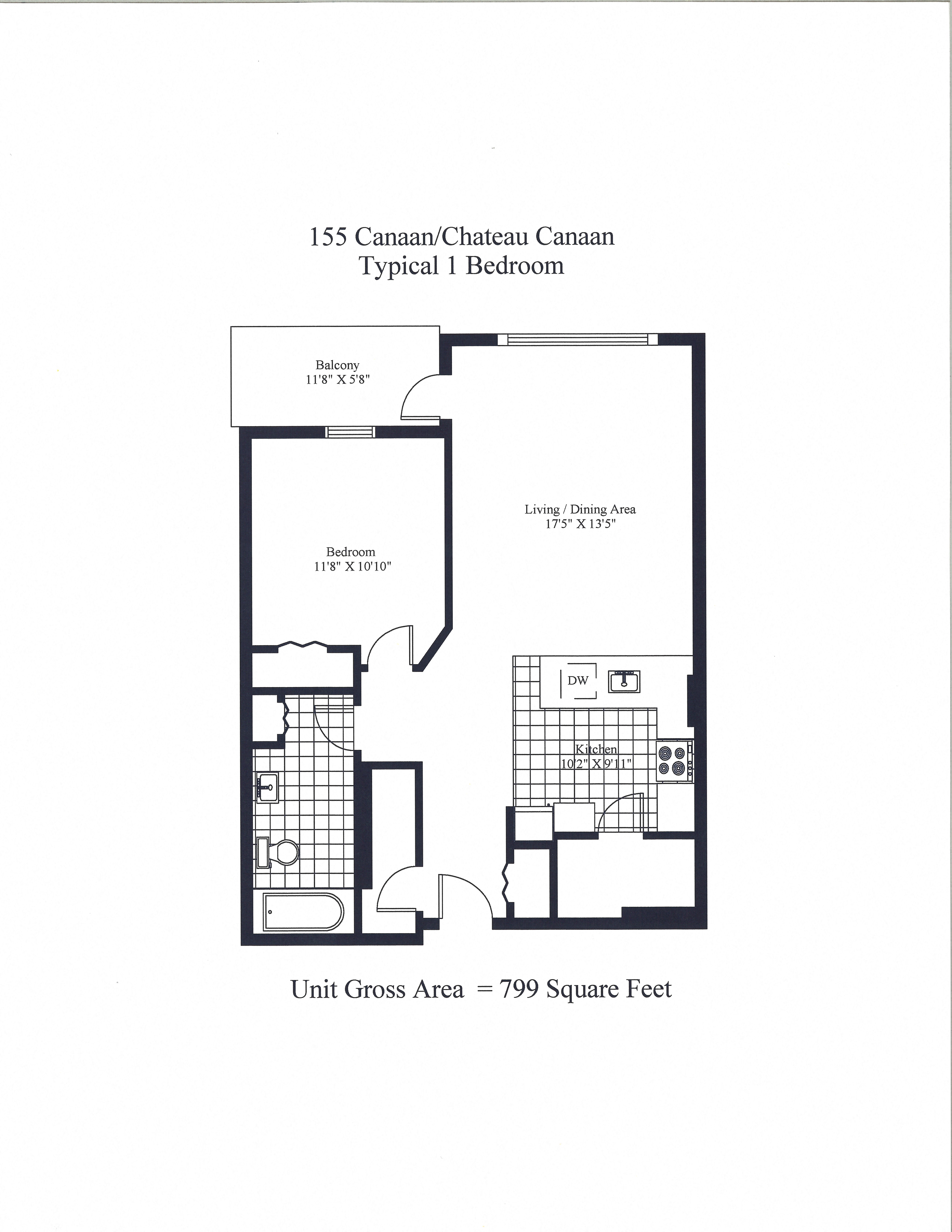 155 Canaan Drive One Bedroom Image