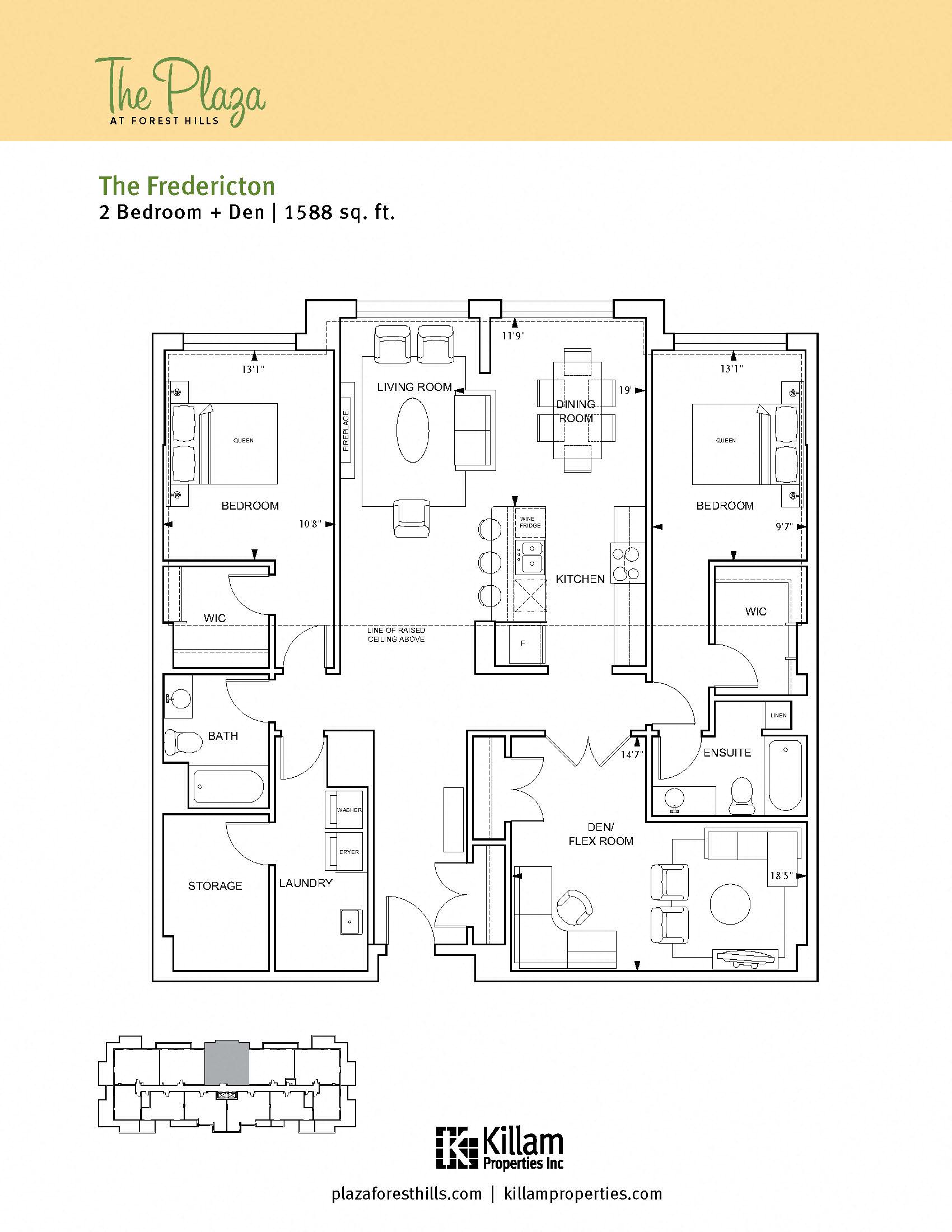 The Plaza - The Fredericton Two Bedroom Image