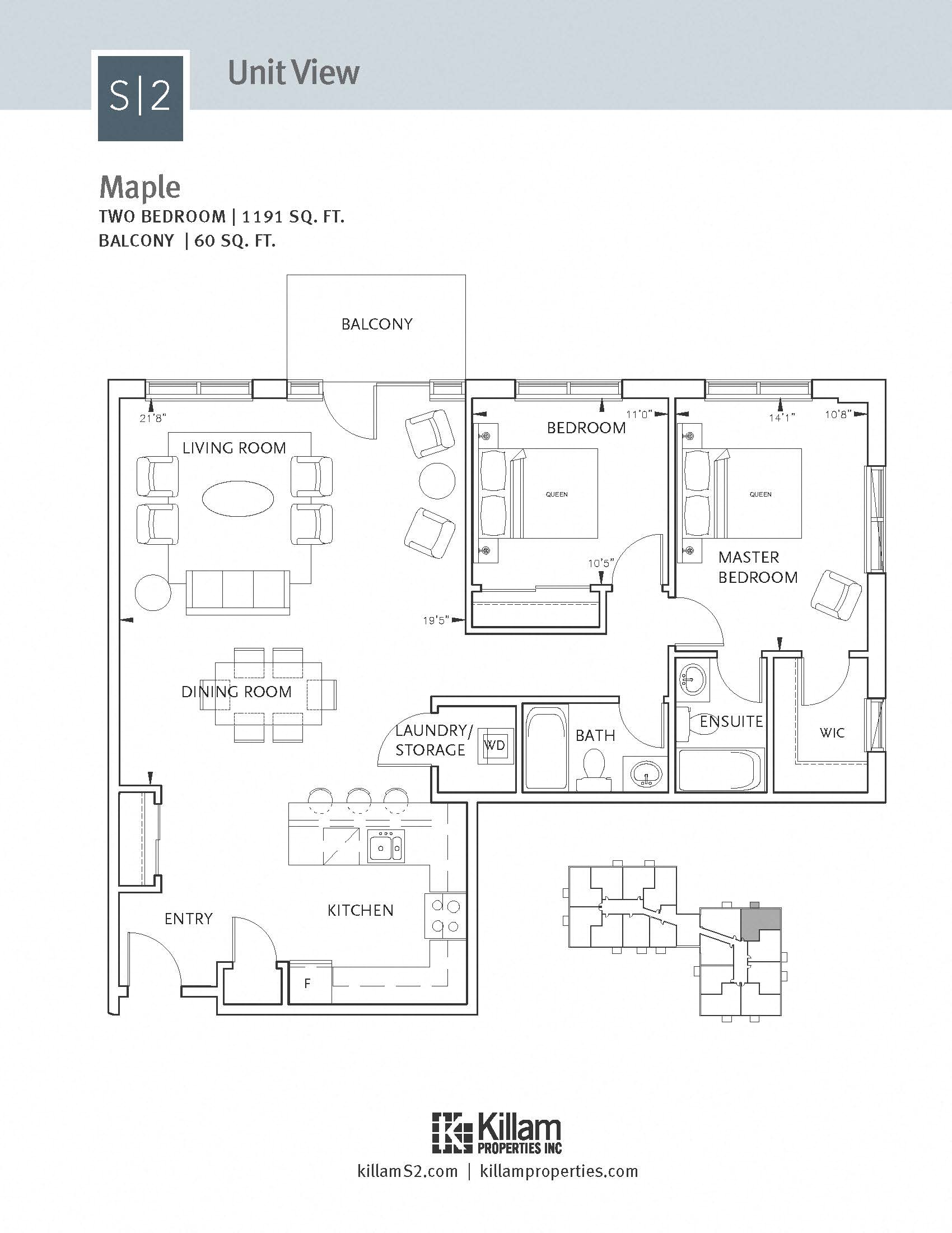 S2 Apartments 2 Bedroom