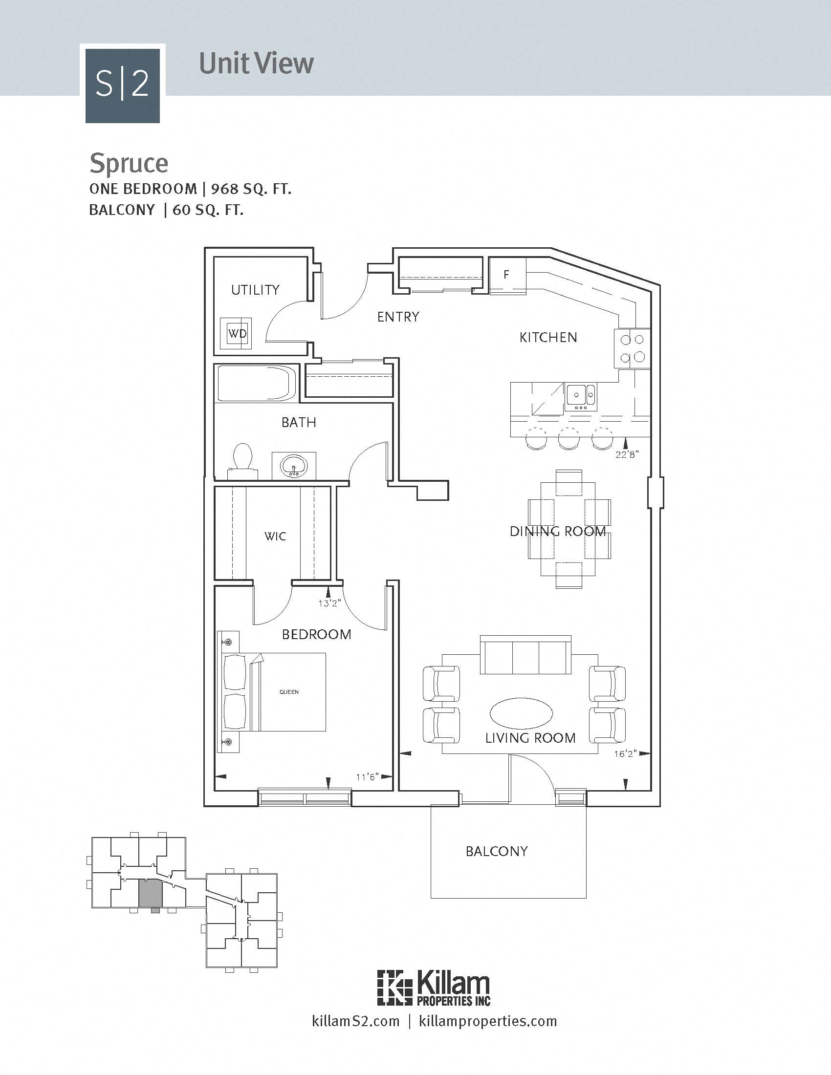 S2 Apartments 1 Bedroom