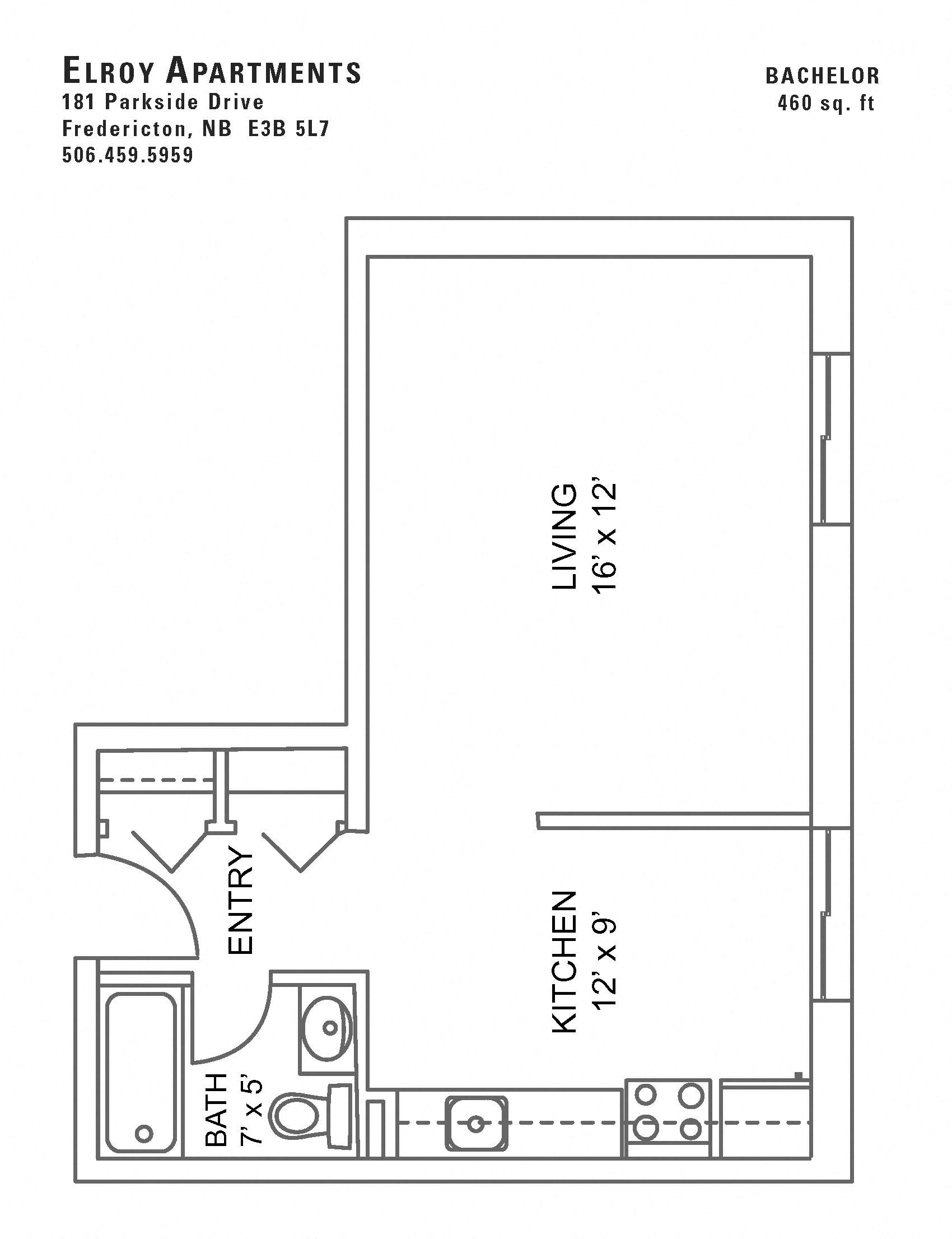 Elroy Apartments Bachelor Image