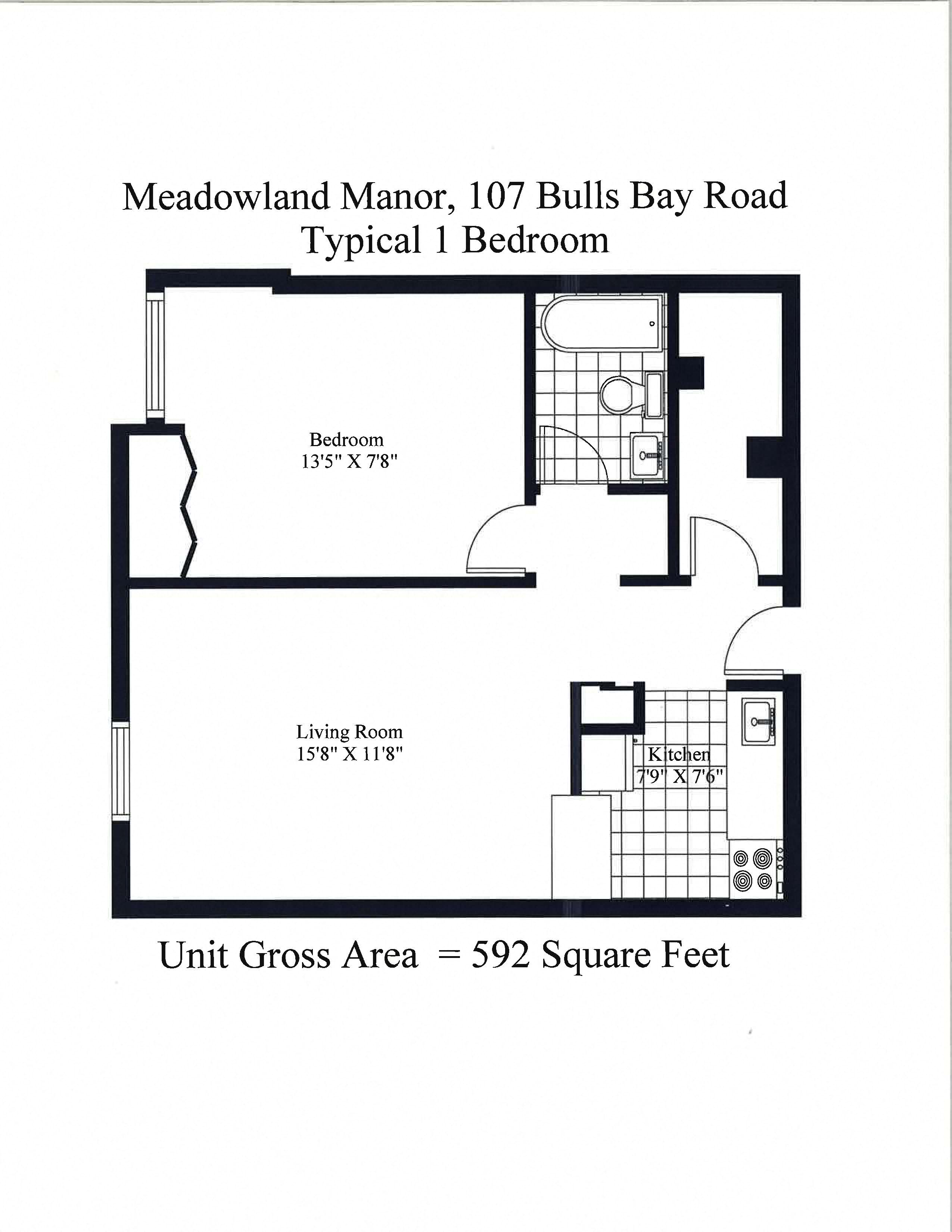 Meadowland Manor One Bedroom