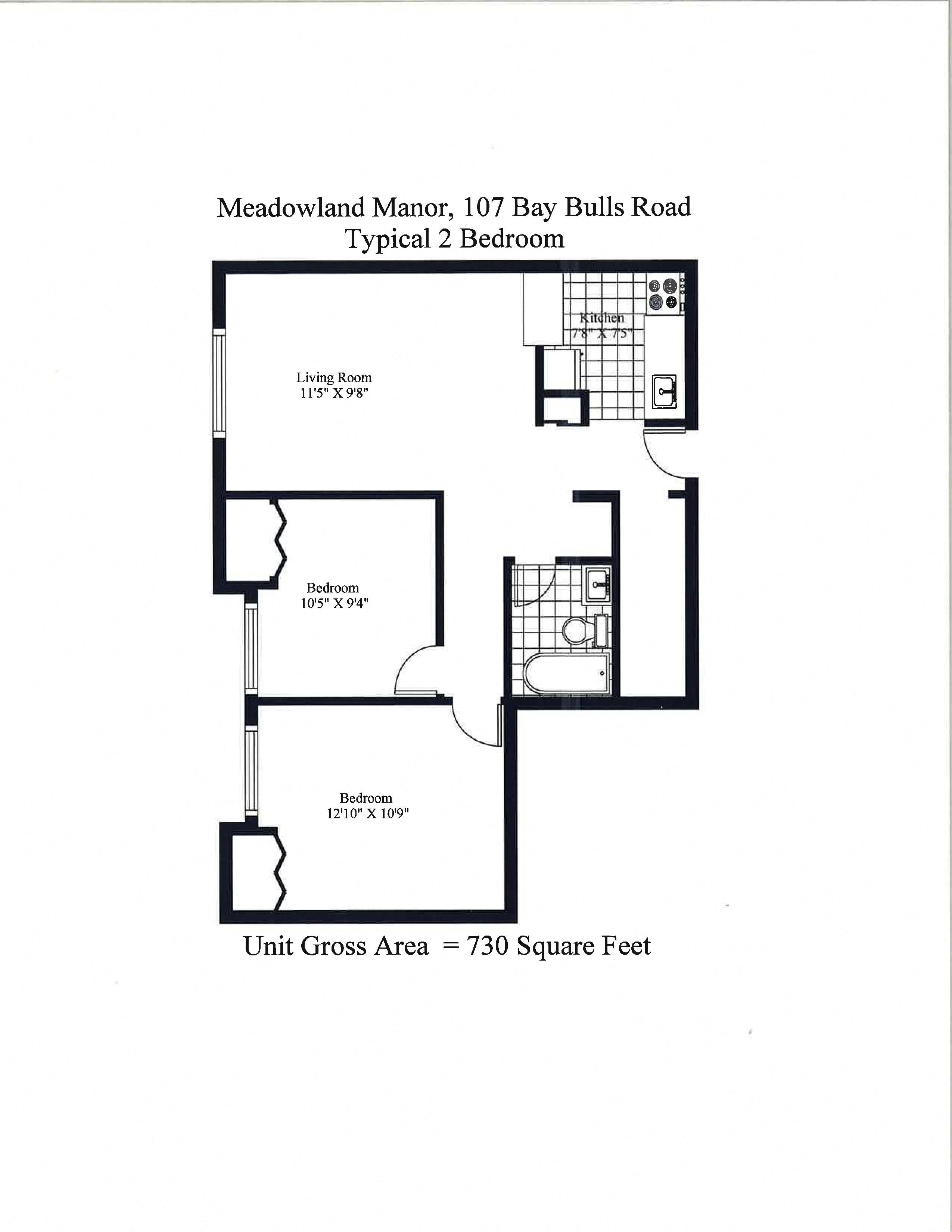 Meadowland Manor Two Bedroom